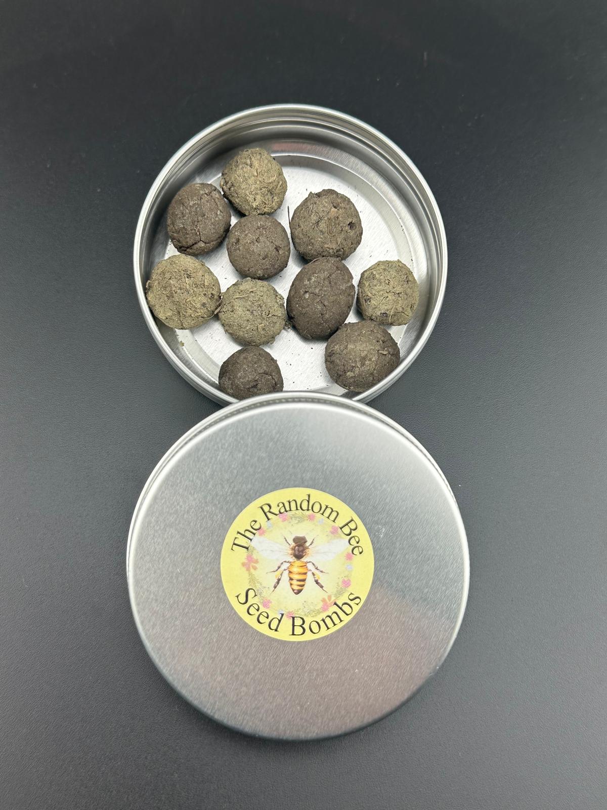 Seed Bombs Tin Open