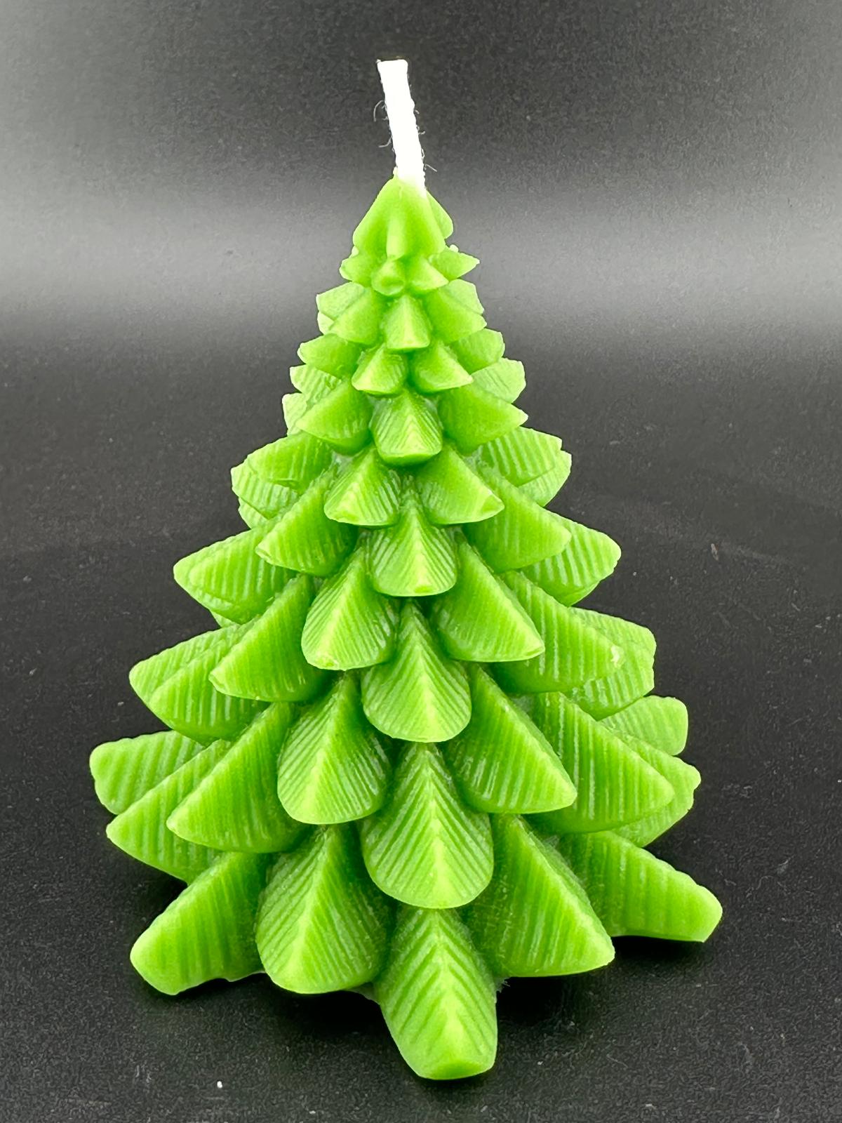 Green Beeswax Christmas Tree